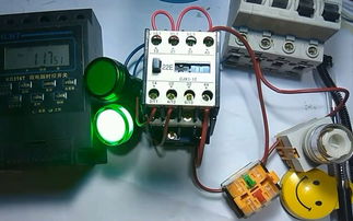 带2个指示灯的接触器自锁怎么接 实物讲解加电路图 哔哩哔哩 ゜ ゜ つロ ...